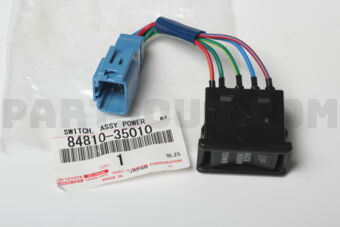 8481035010 SWITCH ASSY, BACK DOOR POWER WINDO