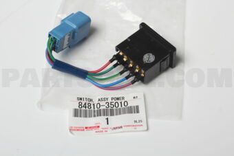 8481035010 SWITCH ASSY, BACK DOOR POWER WINDO
