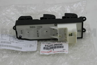 8482006030 MASTER SWITCH ASSY, POWER WINDOW R