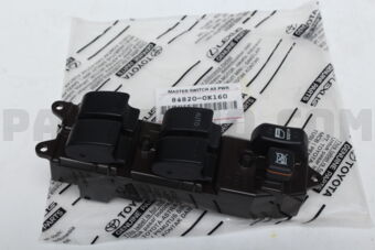 848200K160 MASTER SWITCH ASSY, POWER WINDOW REGULATOR