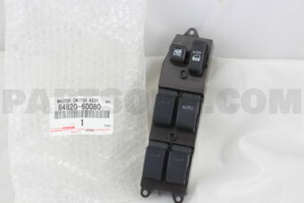 8482060080 MASTER SWITCH ASSY, POWER WINDOW R