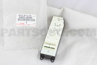8482060080 MASTER SWITCH ASSY, POWER WINDOW R