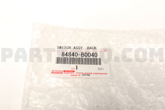 84840B0040 SWITCH ASSY, BACK