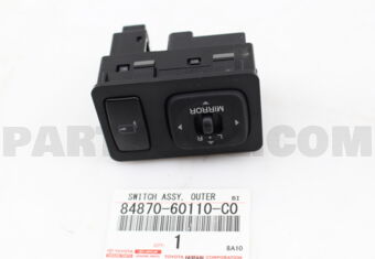 8487060110C0 SWITCH ASSY, OUTER MIRROR