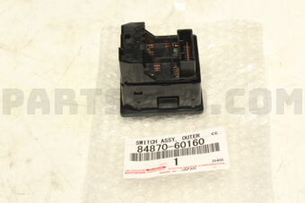 8487060160 SWITCH ASSY, OUTER MIRROR