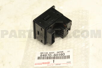 8487060160 SWITCH ASSY, OUTER MIRROR