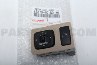8487060180A0 SWITCH ASSY, OUTER MIRROR