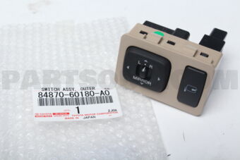 8487060180A0 SWITCH ASSY, OUTER MIRROR