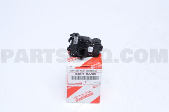 84870BZ280 Toyota SWITCH ASSY, OUTER M
