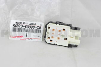 8492060090C0 SWITCH ASSY, POWER SEAT