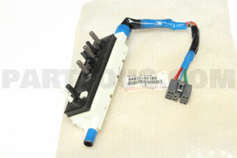 8492230160 SWITCH, FRONT POWER SEAT, LH