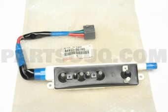 8492230160 SWITCH, FRONT POWER SEAT, LH