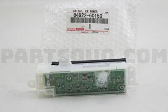 8492260150 SWITCH, FRONT POWER SEAT