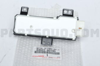 8492260190 SWITCH, FRONT POWER SEAT