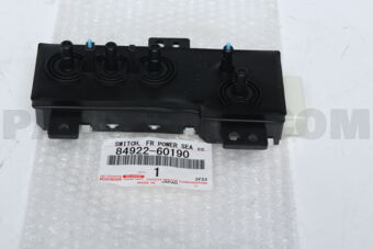 8492260190 SWITCH, FRONT POWER SEAT