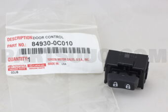 849300C010 SWITCH ASSY, DOOR CONTROL