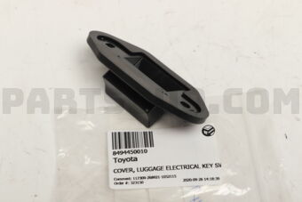 8494450010 COVER, LUGGAGE ELECTRICAL KEY SWIT