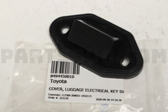 8494450010 COVER, LUGGAGE ELECTRICAL KEY SWIT