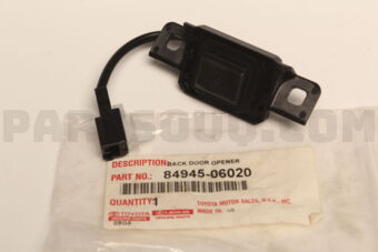 8494506020 SWITCH, LUGGAGE