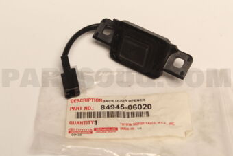 8494506020 SWITCH, LUGGAGE