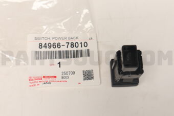 8496678010 Toyota SWITCH, POWER BACK DOOR CONTROL, NO.1