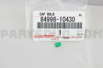 8499810430 CAP, OUTER MIRROR SWITCH BULB