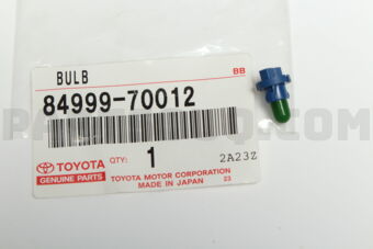 8499970012 Toyota BULB, AIR CONDITIONER CONTROL