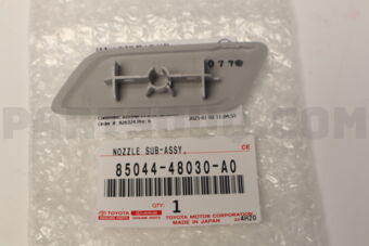 8504448030A0 Toyota NOZZLE SUB-ASSY, TYPE1 H/LAMP WASHER, RH