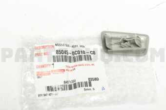 850450C010C0 NOZZLE SUB-ASSY, TYPE1 H/LAMP WA