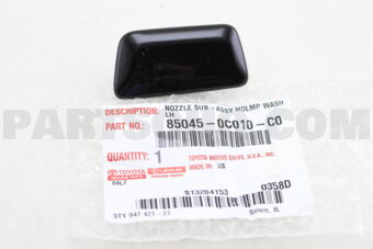 850450C010C0 NOZZLE SUB-ASSY, TYPE1 H/LAMP WA