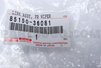 8515036081 Toyota LINK ASSY, FR WIPER