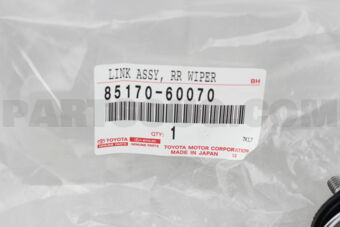 8517060070 LINK ASSY, REAR WIPER