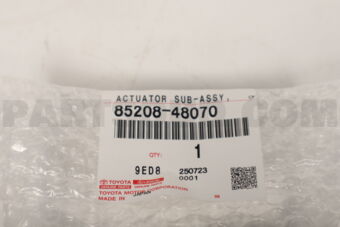 8520848070 Toyota ACTUATOR SUB-ASSY, HEADLAMP WASHER, LH