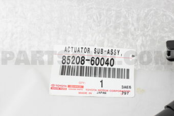 8520860040 ACTUATOR SUB-ASSY, HEADLAMP WASHER