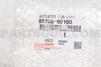 8520860160 ACTUATOR SUB-ASSY