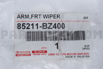 85211BZ400 ARM  FR WIPER  RH