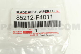 85212F4011 BLADE  FR WIPER  RH