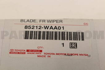 85212WAA01 Toyota BLADE  FR WIPER