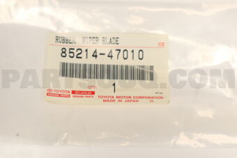 8521447010 Toyota RUBBER, REAR WIPER