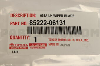 8522206131 BLADE, FR WIPER, LH