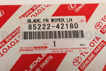 8522242180 BLADE  FR WIPER  LH