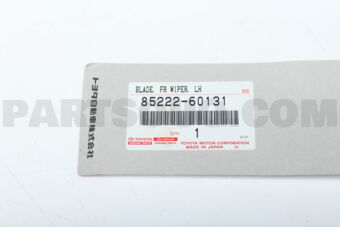 8522260131 BLADE, FR WIPER, LH