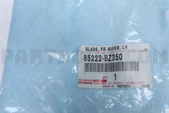 85222BZ350 Toyota BLADE  FR WIPER  LH