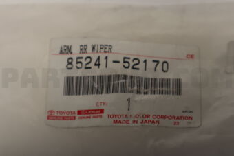 8524152170 Toyota ARM, REAR WIPER