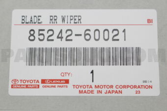 8524260021 BLADE ASSY, REAR WIPER