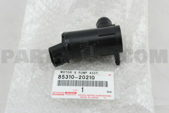 8531020210 MOTOR AND PUMP ASSY, WINDSHIELD WA
