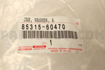 8531560470 Toyota JAR, WASHER, A