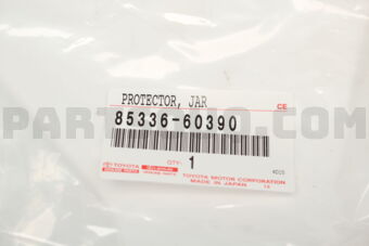 8533660390 Toyota PROTECTOR, WASHER JAR