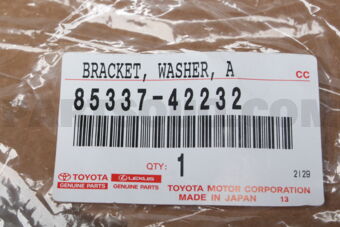 8533742232 BRACKET, WINDSHIELD WASHER, NO.1