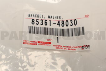 8536148030 BRACKET, WASHER